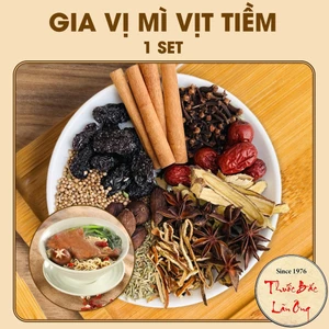 Gia vị mì vịt tiềm Hồng Kông, gói gia vị tiềm đủ vị, thơm ngon, tiện lợi, tặng kèm túi lọc
