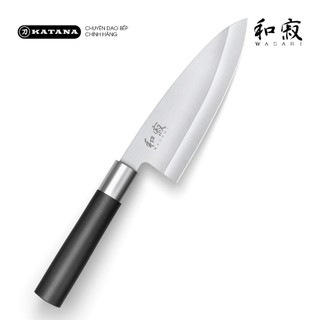 Dao lọc thịt cá Nhật Bản cao cấp KAI Wasabi Black Deba - 6715D (150mm)