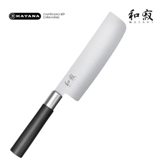 Dao thái rau củ Nhật Bản cao cấp KAI Wasabi Black Nakiri - 6716N (165mm)