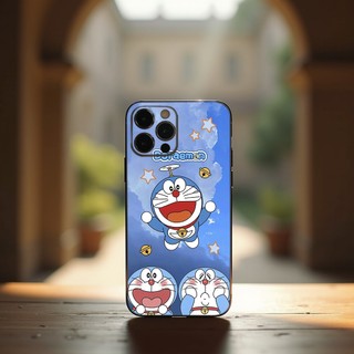 Miếng dán Skin Mặt lưng Sau full viền Mẫu Doremon Dành Cho 16 pro max 15 pro max 14 pro max 13 pro max 12 pro