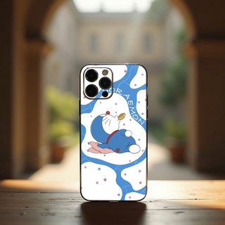 Miếng dán Skin Mặt lưng Sau full viền Mẫu Doremon Dành Cho 16 pro max 15 pro max 14 pro max 13 pro max 12 pro