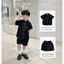 Set somi cổ tàu giả jean