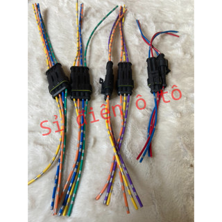 Giắc cắm đực cái chống nước 2 chân, 3 chân, 4 chân, 6 chân