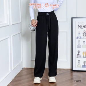 Quần dài nữ len tăm dáng suông SFQ2040