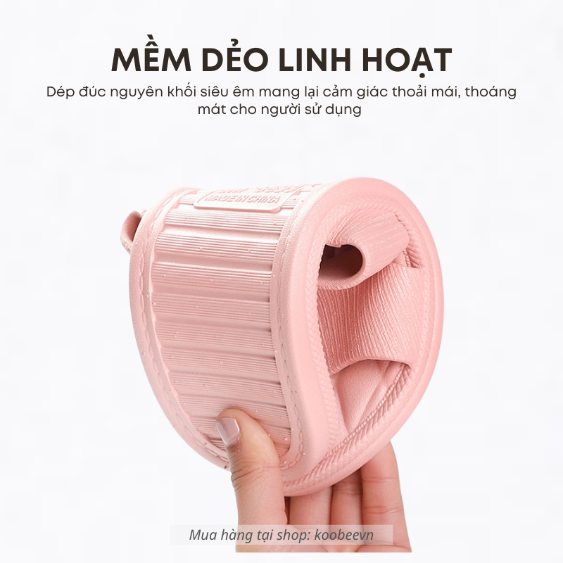 Dép Đi Trong Nhà Nam Nữ 8 Màu Chống Trơn Trượt, Êm Chân Đi Nhà Tắm Văn Phòng | 0178