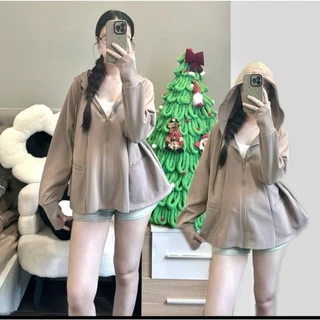 Áo khoác chống nắng UMI cao cấp cho Nữ, dày dặn, Form trẻ trung, chống tia UV, Vải đanh mát, may kỹ
