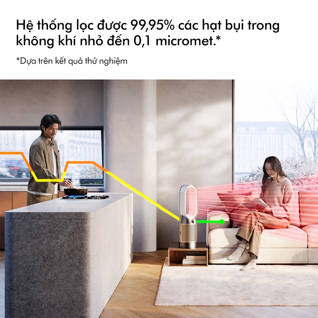 Ảnh Máy lọc không khí Dyson Purifier Hot+Cool HP02 / HP12 De-NOx 2