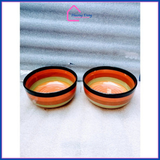 Bộ 10 Chén Sứ Ăn Cơm Họa Tiết Cầu Vồng,  Đường Kính 11.5Cm - Phương Trang