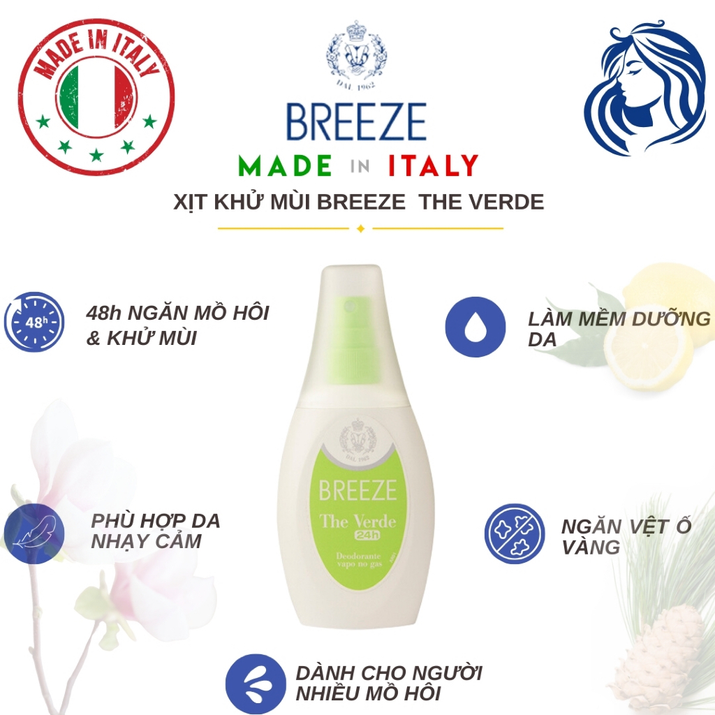 Sử dụng Xịt Khử Mùi Nữ Breeze Cao Cấp trong đời sống