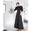 Jumpsuit kẻ Cati cổ trụ tay bồng thời thượng sang chảnh A2595