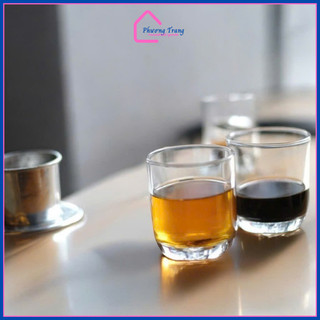 Bộ 12 Ly Thủy Tinh Bầu Lùn Uống Trà Đá 225ML - PCD22003 Cẩm Đạt - Phương Trang