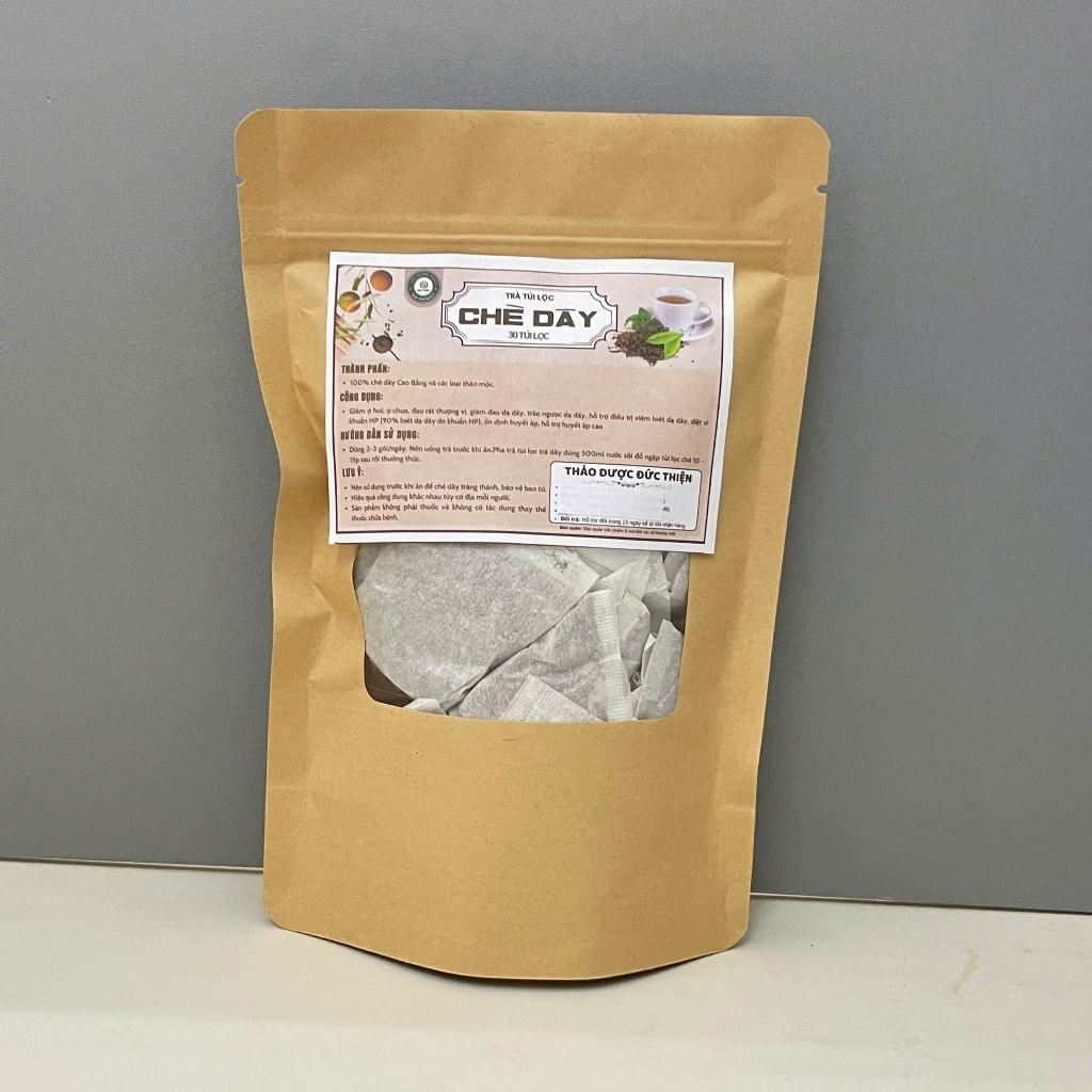 Chè Dây Túi Lọc Đức Thiện (Set 30 Túi Lọc) -  Hỗ Trợ Đau Dạ Dày, Trào Ngược Dạ Dày