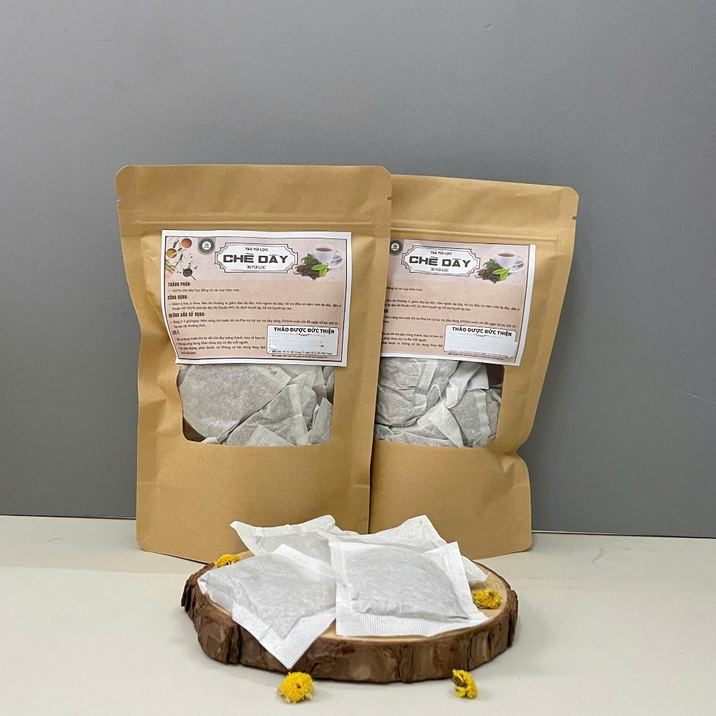 Chè Dây Túi Lọc Đức Thiện (Set 30 Túi Lọc) -  Hỗ Trợ Đau Dạ Dày, Trào Ngược Dạ Dày