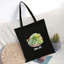 Túi Tote vải canvas 2 màu đen trắng in Việt Nam đặc trưng thời trang đựng đồ LAPTOP totb023