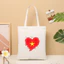Túi Tote vải canvas 2 màu đen trắng in Việt Nam đặc trưng thời trang đựng đồ LAPTOP totb023