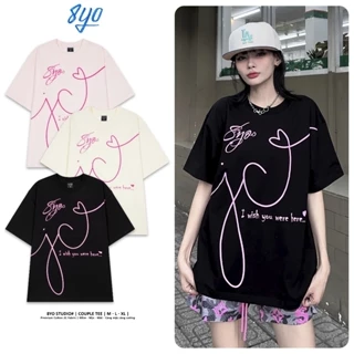 Áo Thun Cặp Đôi 8YO COUPLE Tee Cotton Mềm Mịn Mát - Áo Phông Local Brand Unisex Nam Nữ Form Rộng