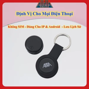 Thiết Bị Định Vị Cho Mọi Điện Thoại AlphaKeep Bản Đặc Biệt: Tiếng Việt - Lưu Lịch Sử [TẶNG ỐP MÀU NGẪU NHIÊN]