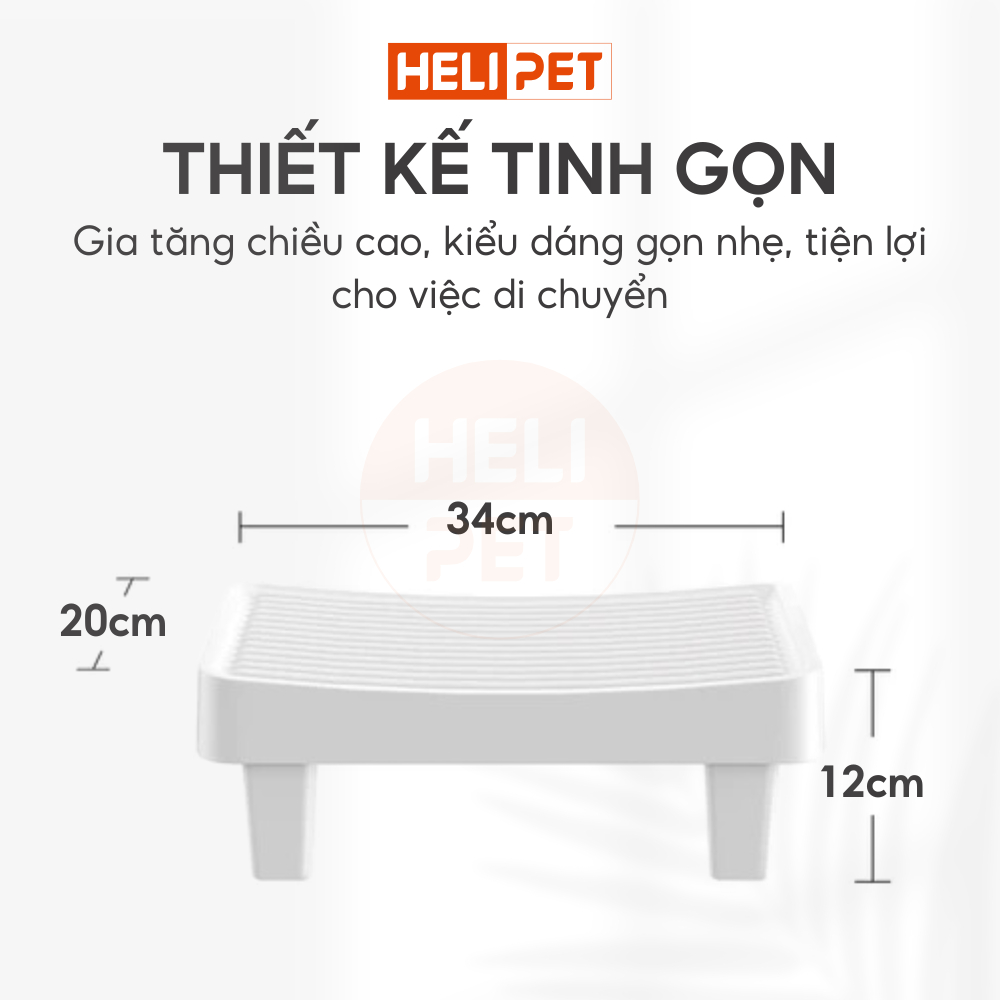 Ảnh [Bản 2.0] Bậc Thang Hỗ Trợ Lối Vào Purobot Ultra PETKIT Easy-Step Pedal - Phù Hợp Cho Mèo Chân Ngắn 4