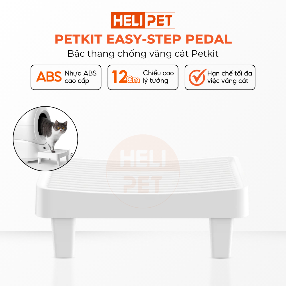 Ảnh [Bản 2.0] Bậc Thang Hỗ Trợ Lối Vào Purobot Ultra PETKIT Easy-Step Pedal - Phù Hợp Cho Mèo Chân Ngắn 1