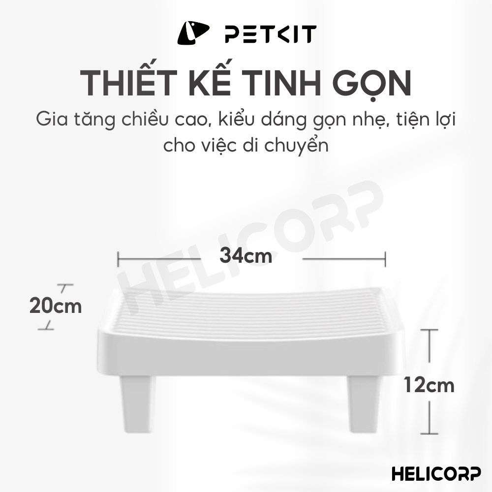 [MỚI] Petkit Easy-Step Pedal - Bậc Thang Chống Văng Cát Dùng Cho Máy Dọn vệ Sinh Tự Động PETKIT