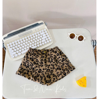 Q44-Quần short cho bé gái nhung dạ size từ 9-35Kg