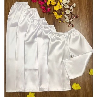 Quần lụa mặc áo dài, áo bà ba cho bé gái chất lụa bóng cao cấp mềm mịn QU01 - BIATONKIDS