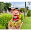 TƯỢNG THẦN TÀI GẬT ĐẦU MAY MẮN BẰNG NĂNG LƯỢNG MẶT TRỜI