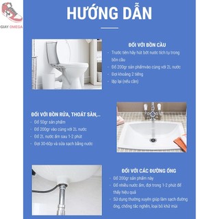 Lọ sinh học đa năng Bashiyomi 300g làm sạch, bảo vệ đường ống , khử mùi hôi, an toàn sức khoẻ , công nghệ Nhật Bản