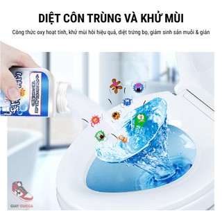 Lọ sinh học đa năng Bashiyomi 300g làm sạch, bảo vệ đường ống , khử mùi hôi, an toàn sức khoẻ , công nghệ Nhật Bản