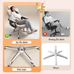 Ghế gaming ghế công thái học cao cấp, ghế văn phòng tựa đầu nâng hạ ngả lưng tiện ích, ghế game gaming ghế livestream — ảnh 8
