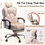 Ghế gaming ghế công thái học cao cấp, ghế văn phòng tựa đầu nâng hạ ngả lưng tiện ích, ghế game gaming ghế livestream — ảnh 3