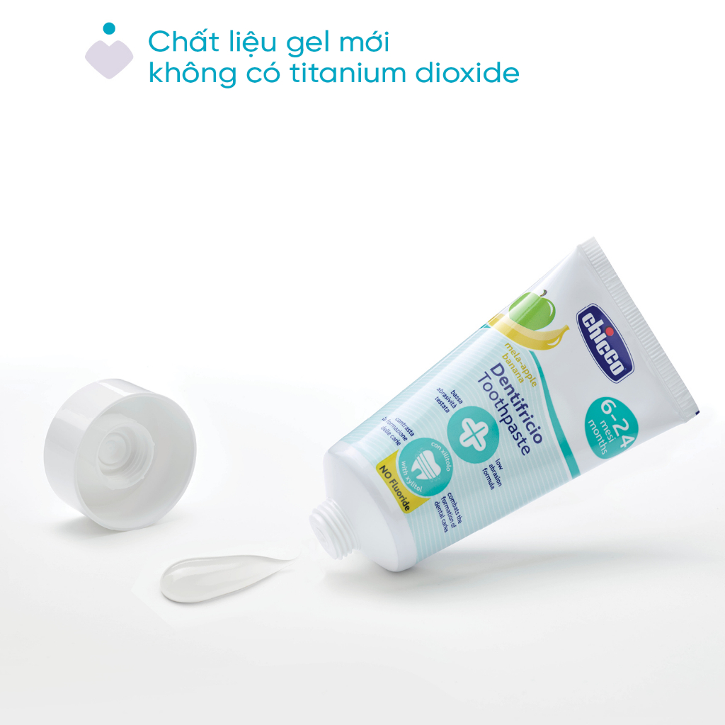 Kem đánh răng hương Chuối - Táo Chicco 6M+ 50ml