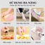TÚI 30 GĂNG TAY NẤU ĂN LÀM BẾP MÀU HỒNG