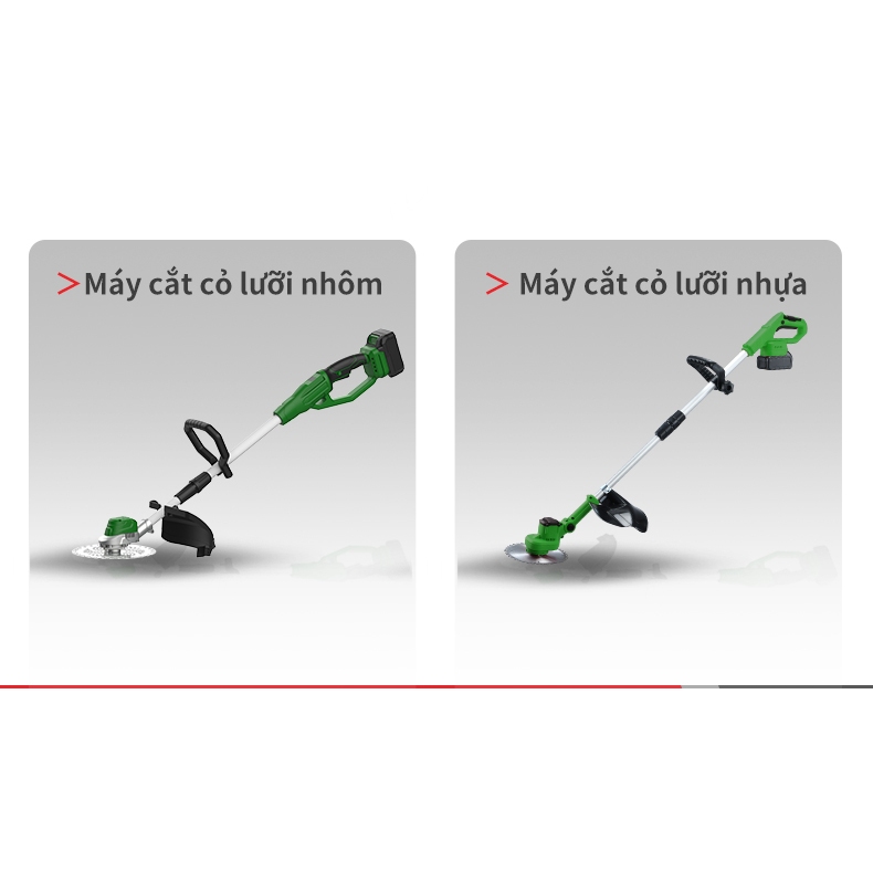 Máy Cắt Cỏ 2 Pin cầm tay TANKMECH TK-5020 máy cắt công nghiệp dùng pin 21V KHÔNG CHỔI THAN cỡ lớn pin 15cell