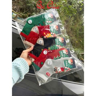 Set 10 đôi tất Noel cổ cao, tất, vớ giáng sinh cho bé trai, bé gái họa tiết dễ thương từ 1 - 12 tuổi BC_CHIC LINGERIE