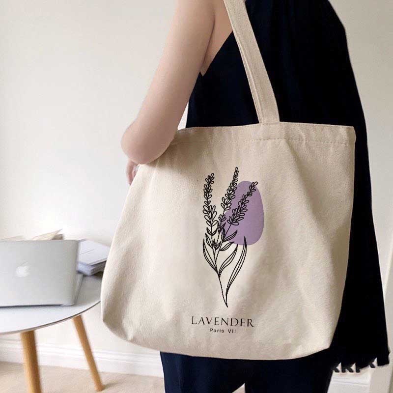 Túi tote vải đeo vai mẫu mới in tranh Pica.sso túi vải canvas hàn quốc đi chơi đi học thời trang 35x40 tota512
