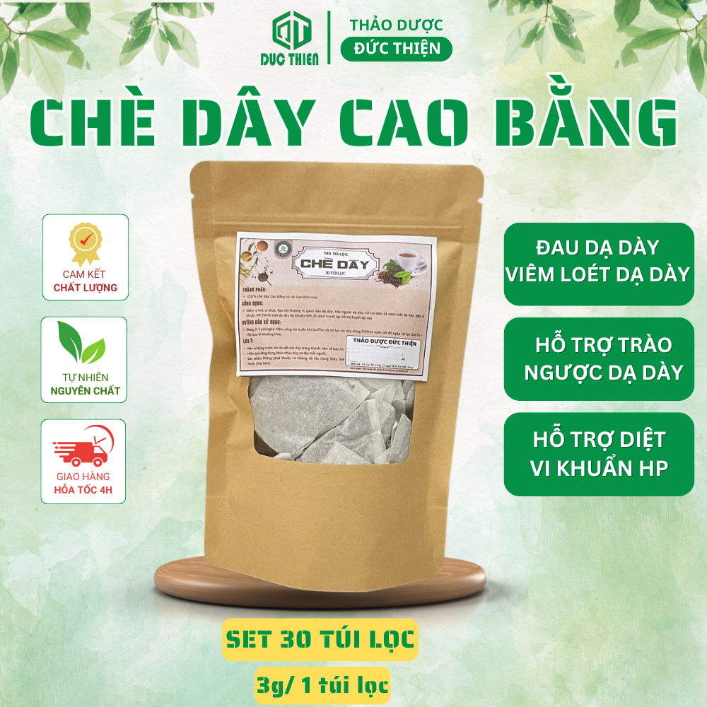500g, 1kg Chè Dây Cao Bằng Loại 1 Đức Thiện (Khô, Sạch, Thơm) - Tốt Cho Dạ Dày