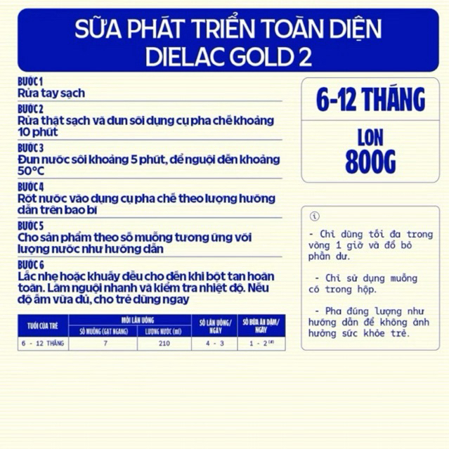 Sữa Bột Vinamilk Dielac Alpha Gold Số 1 Lon 800g
