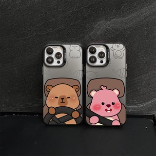 Ốp Lưng iPhone Lái Xe IMD Cứng Nhám, Chống Sốc, Bảo Vệ Camera - iP 7/8/X/XS/11/12/13/14/15/16/17/Plus/Pro/Max/Air