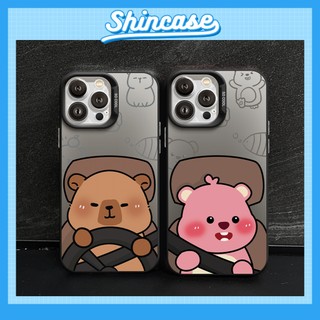 Ốp Lưng iPhone Lái Xe IMD Cứng Nhám, Chống Sốc, Bảo Vệ Camera - iP 7/8/X/XS/11/12/13/14/15/16/17/Plus/Pro/Max/Air