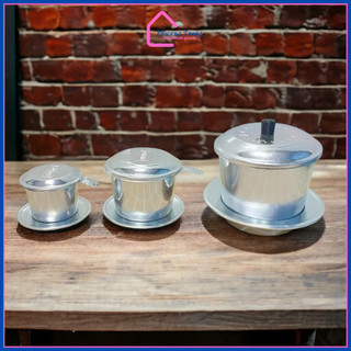 PHIN CAFE NHÔM nhiều size phù hợp dùng cho cá nhân, quán nước - Trung, Đại, Cồ - Phương Trang