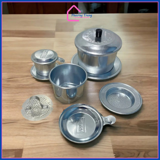 PHIN CAFE NHÔM nhiều size phù hợp dùng cho cá nhân, quán nước - Trung, Đại, Cồ - Phương Trang