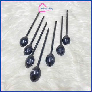 Combo 10 muỗng nhựa trà sữa, cà phê, sinh tố - Phương Trang