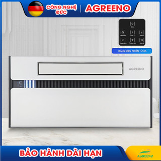 Đèn Sưởi Nhà Tắm AGREENO [BH-3 Năm] Máy Sưởi Nhà Tắm Âm Trần - Thắp Sáng, Sưởi Ấm, Quạt Mát, Hút Ẩm, Thông Gió