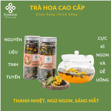 [TRÀ SIÊU NGON] Trà ngủ ngon (Goodnight tea) Mix sẵn tiện lợi - Giúp an thần, dễ đi vào giấc ngủ