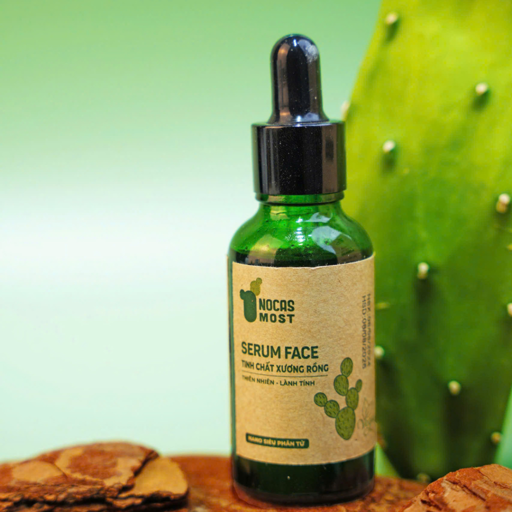 Serum Face Nocas Most chiết xuất từ Xương rồng giảm mụn, thu nhỏ lỗ chân lông, cấp ẩm, sáng da 30ml