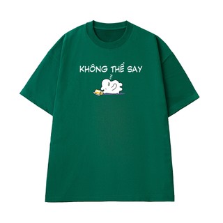 Áo Thun Nhậu Hài Hước KHÔNG THỂ SAY NGỐ TEE Form Unisex Rộng Rãi Vải Cotton Mềm Mịn Thoáng Mát
