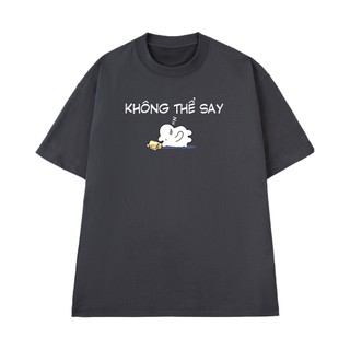 Áo Thun Nhậu Hài Hước KHÔNG THỂ SAY NGỐ TEE Form Unisex Rộng Rãi Vải Cotton Mềm Mịn Thoáng Mát