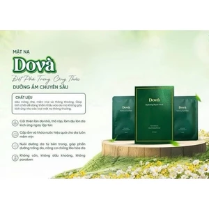 Mặt nạ dưỡng da thuần chay Mask DoVà (hộp 5c)