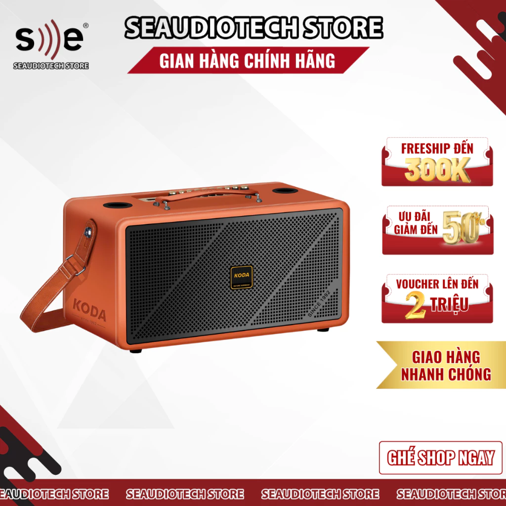 Loa Cầm Tay Koda Future86 V2 💥 HÀNG CAO CẤP 💥 Loa Bluetooth 6.0, Bass Boost, Thời Gian Sử Dụng Lâu,